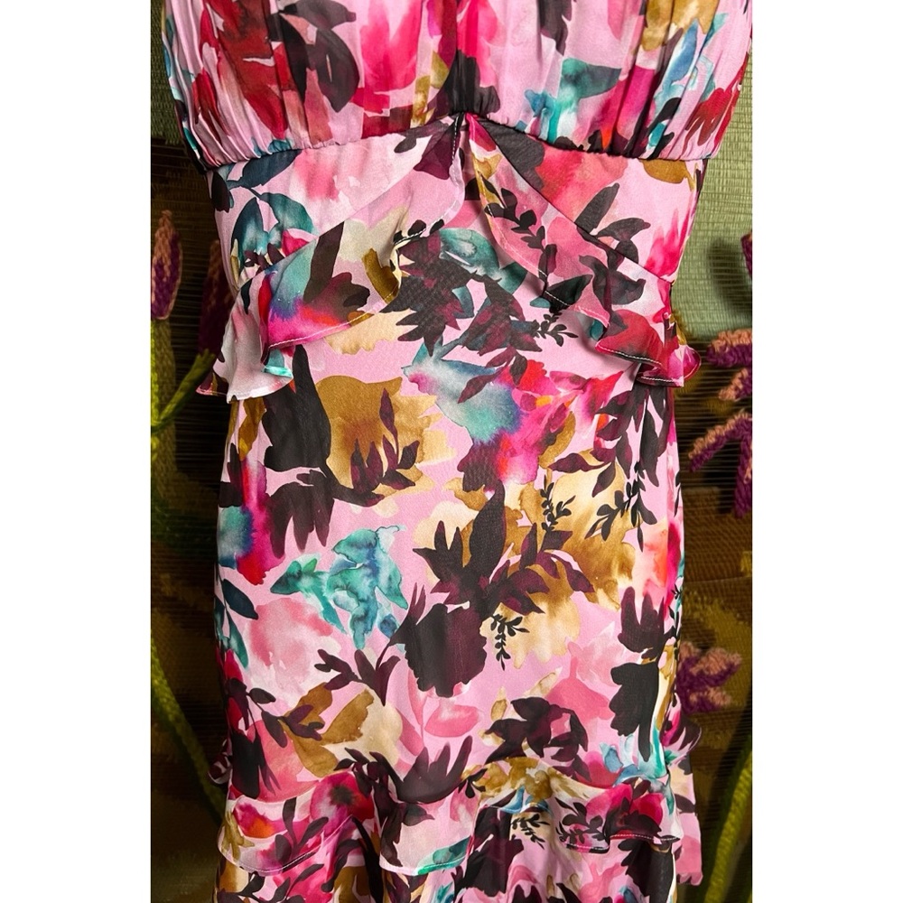 Saloni Chandra Georgette Dress 6 - Picture 13 of 16